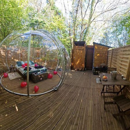 La Bulle Du Cheix Hotel Saint-Diery Buitenkant foto