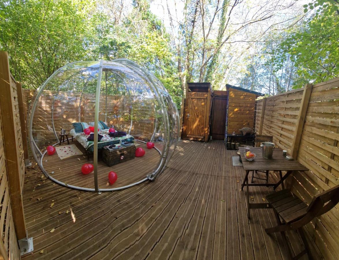 La Bulle Du Cheix Hotel Saint-Diery Buitenkant foto